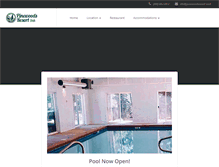 Tablet Screenshot of pinewoodsresort.com
